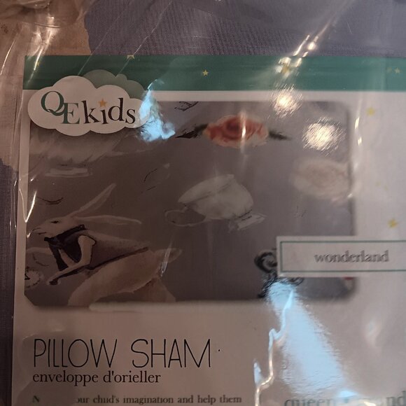 Alice in Wonderland Queen Duvet Cover & shams - QE Home - 100% cotton - NWT - Picture 8 of 8